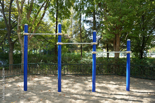 children playground in the park
