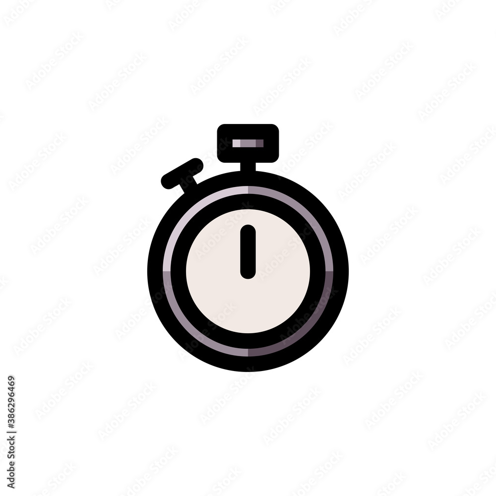 Stopwatch Icon Filled Outline Sport Illustration Logo Vector
Stopwatch Icon Filled Outline Sport Illustration Logo Vector