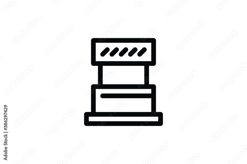 Carnival Outline Icon - Ticket Shop Carnival Outline Icon - Ticket Shop