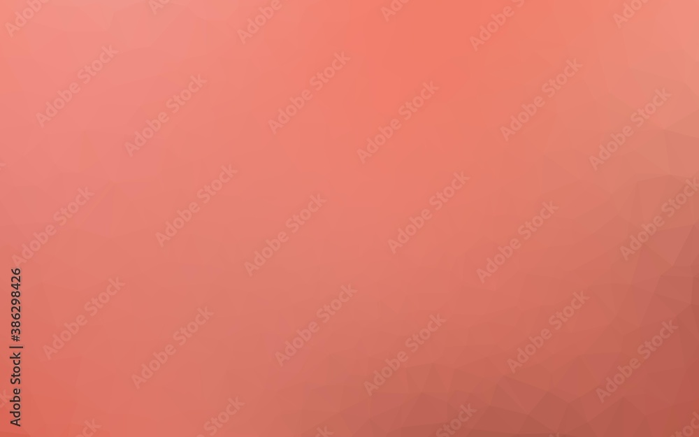 Fototapeta premium Light Red vector abstract mosaic backdrop.