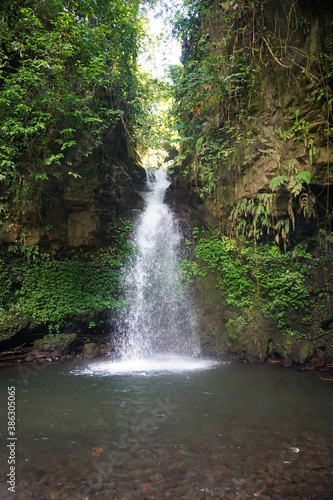 Beautiful Kalibendo Waterfalls in Banyuwangi East Java Indonesia photo
