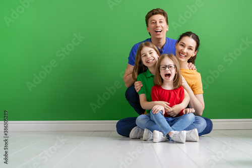 Happy loving family © Konstantin Yuganov