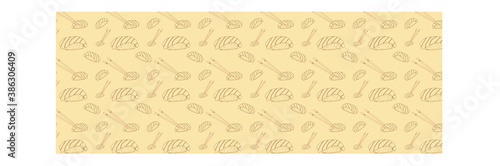 Seamless pattern with sushi. Wallpaper  print  modern textile design  wrapping paper