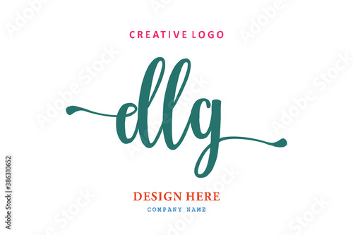 logo composition of the letter DLG is simple easy to understand, simple and authoritative