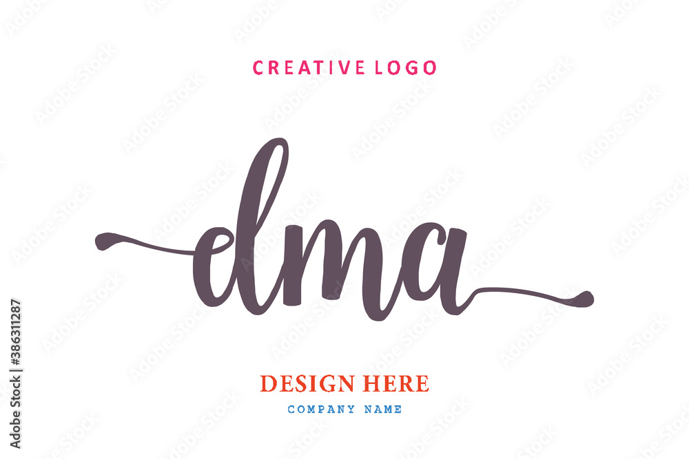 logo composition of the letter DMA is simple easy to understand, simple and authoritative logo composition of the letter DMA is simple easy to understand, simple and authoritative