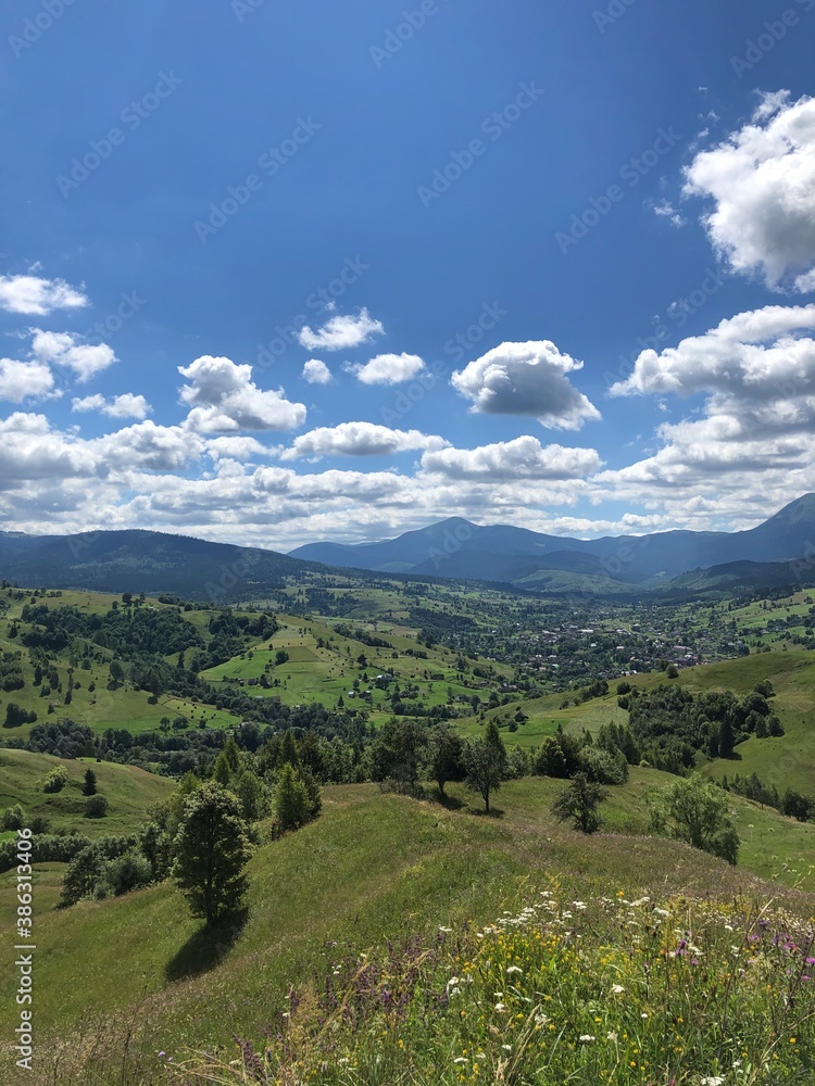 Obraz premium landscape with sky