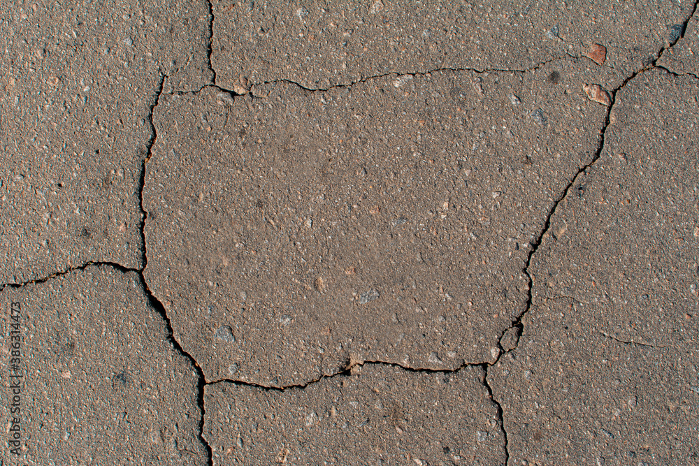 Obraz premium cracked ground texture