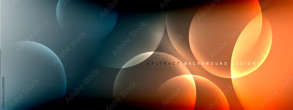 Vector abstract background liquid bubble circles on fluid gradient with shadows and light effects. Shiny design templates for text Vector abstract background liquid bubble circles on fluid gradient with shadows and light effects. Shiny design templates for text