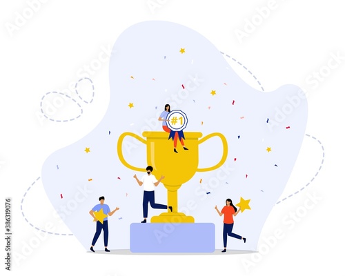 Business team success concept