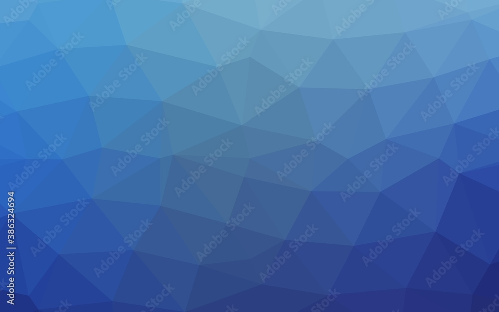 Light BLUE vector blurry triangle texture. Light BLUE vector blurry triangle texture.