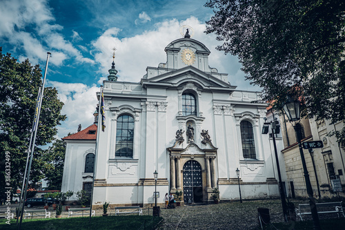 Prague is the capital and largest city in the Czech Republic, the 13th largest city in the European Union and the historical capital of Bohemia. Situated on the Vltava river. photo