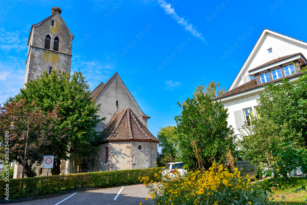 St. Gallus Kirche in Kaiseraugst in Kanton Aargau