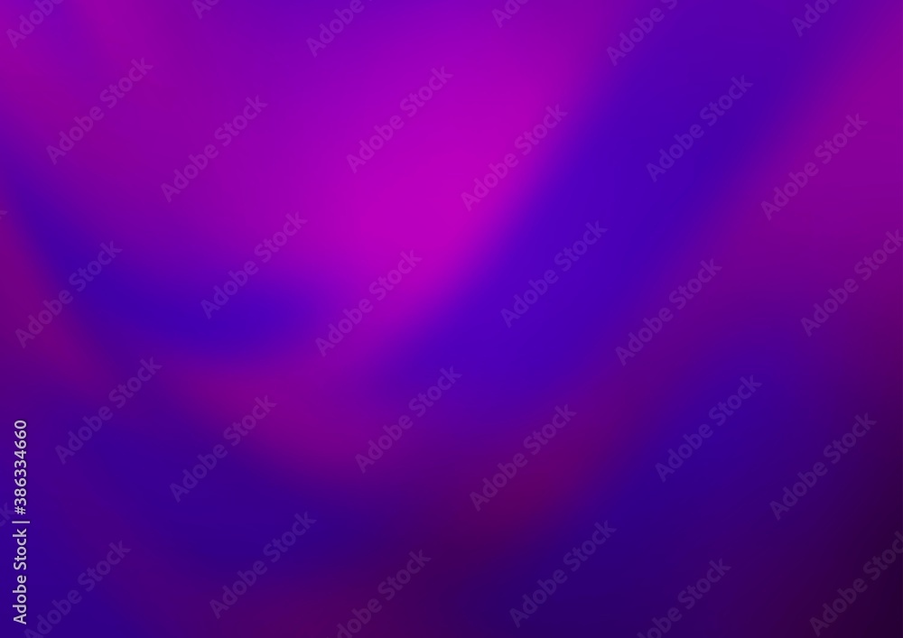Fototapeta premium Light Purple vector blur pattern.