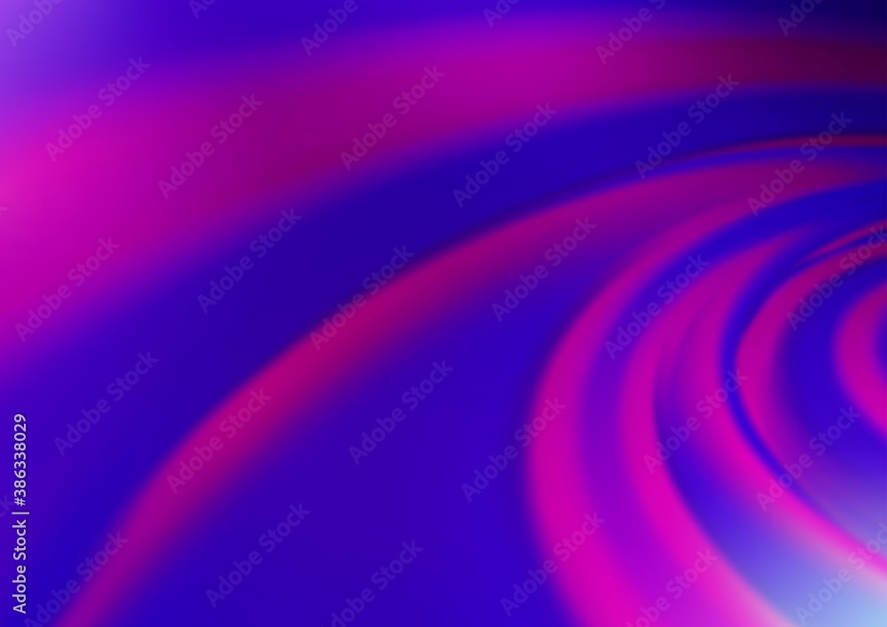 Obraz premium Light Purple vector blurred background.