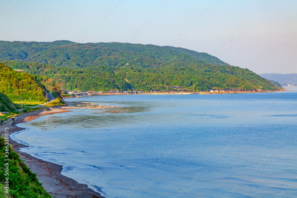 Obraz premium 石川県輪島市三つ子浜の風景