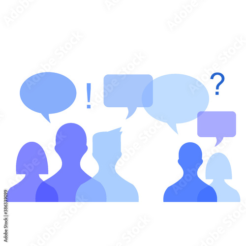 people discussion, chat, conversation