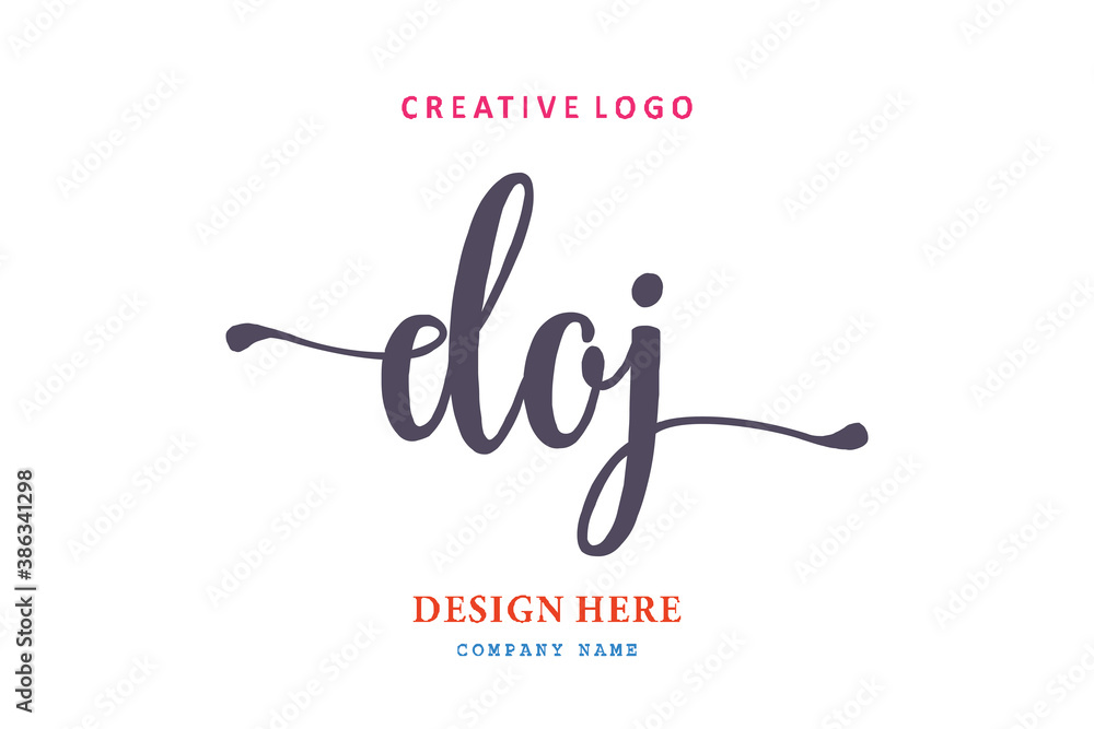 simple DOJ letter arrangement logo is easy to understand, simple and authoritative simple DOJ letter arrangement logo is easy to understand, simple and authoritative