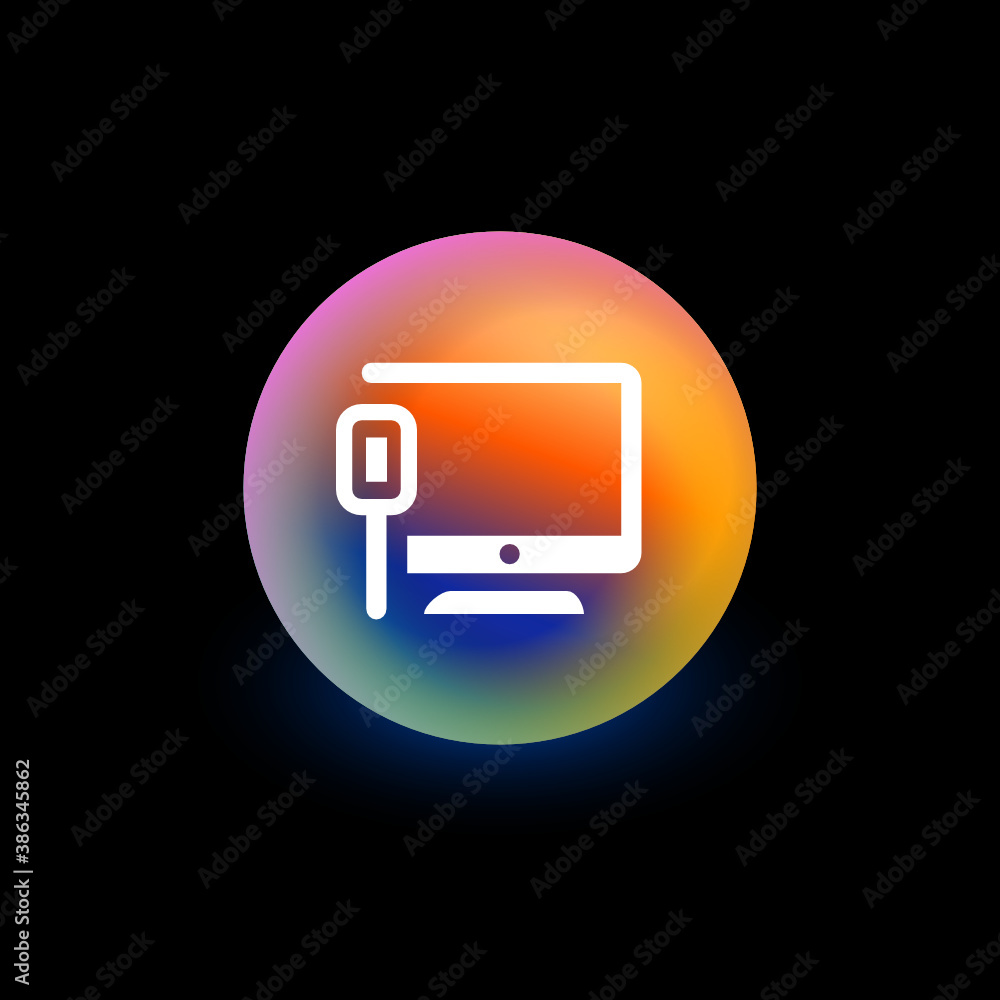 PC Network - App Button PC Network - App Button