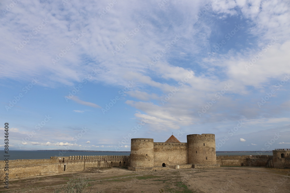 ancient stone knight's fortress, Belgrod-Dnestrovsky