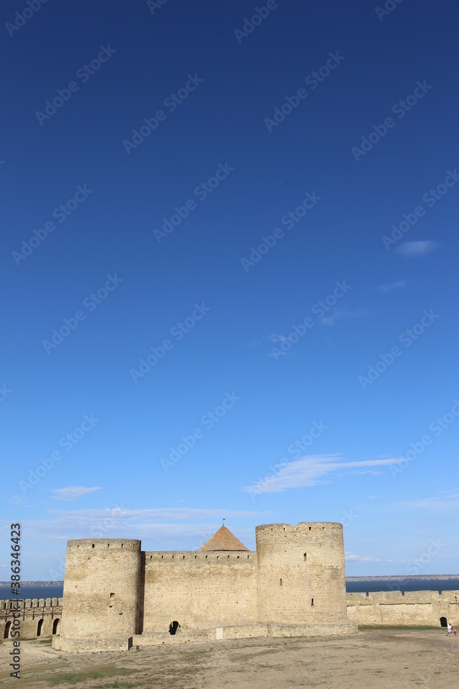 ancient stone knight's fortress, Belgrod-Dnestrovsky ancient stone knight's fortress, Belgrod-Dnestrovsky