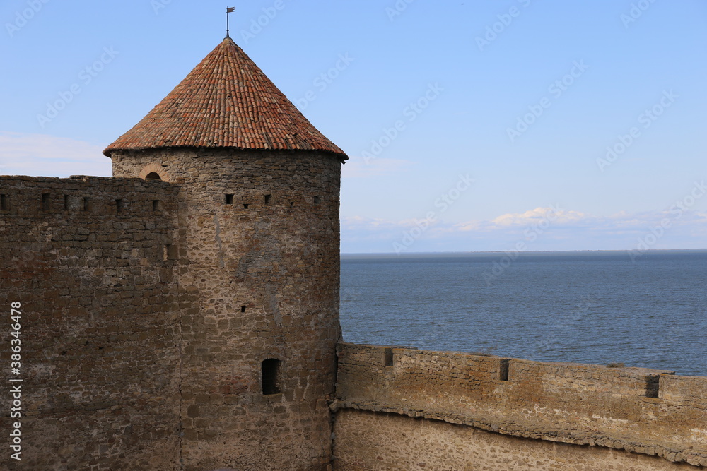 ancient stone knight's fortress, Belgrod-Dnestrovsky