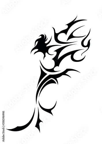 chinese dragon twentysix of the big collection ethnic tattoo symbol sticker