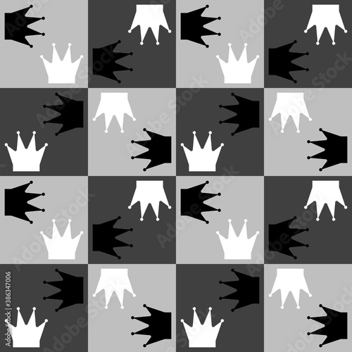 Seamless pattern with Chess...