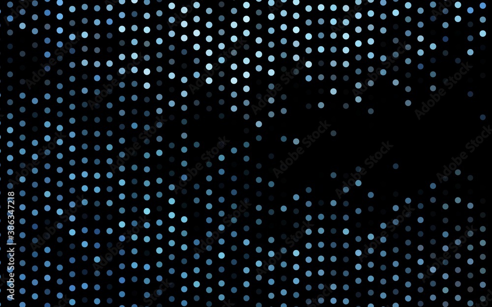 Dark BLUE vector backdrop with dots. Dark BLUE vector backdrop with dots.