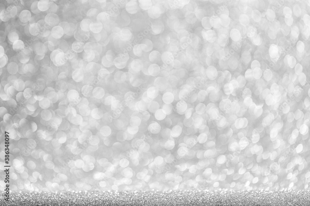 Abstract silver glitter background Stock Photo by ©elenadesigner