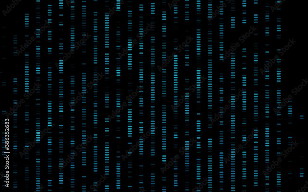 Dark BLUE vector template with repeated sticks. Dark BLUE vector template with repeated sticks.
