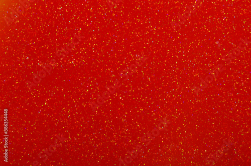 Abstract background red transparent slime.