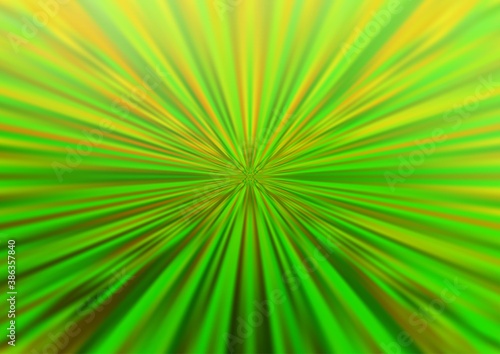 Light Green vector bokeh template.