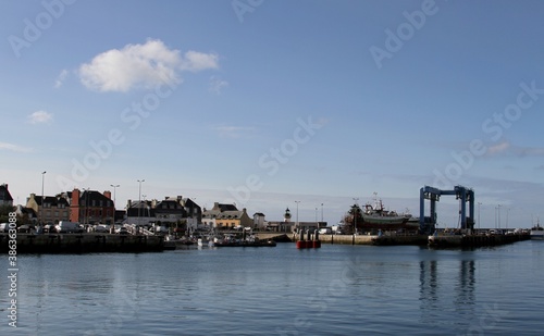 port du Guilvinec en Bretagne,Finistère sud © papinou