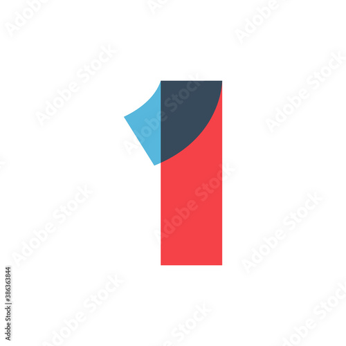 Number one logo colored brightly and vividly with colors overlay. Free Download Number one logo colored brightly and vividly with colors overlay. - GFXLoad