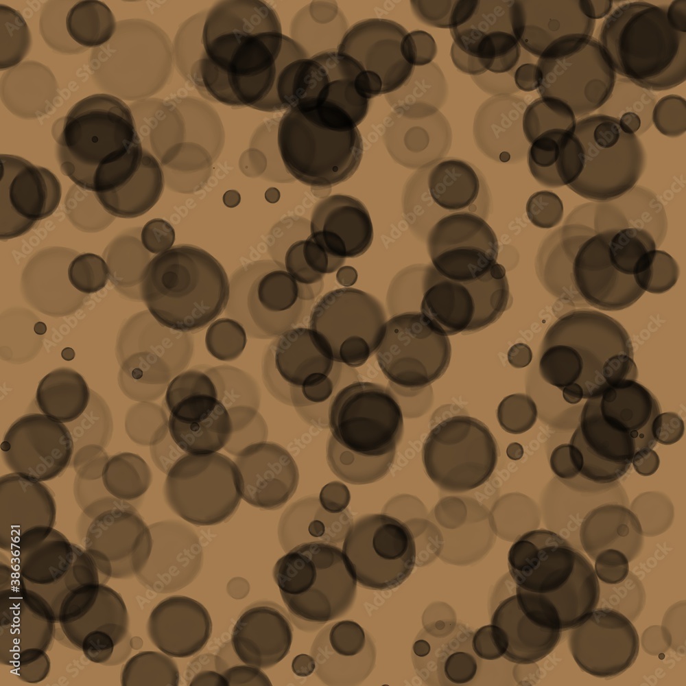 Obraz premium Bubble colourful background with bubbles of different transparency