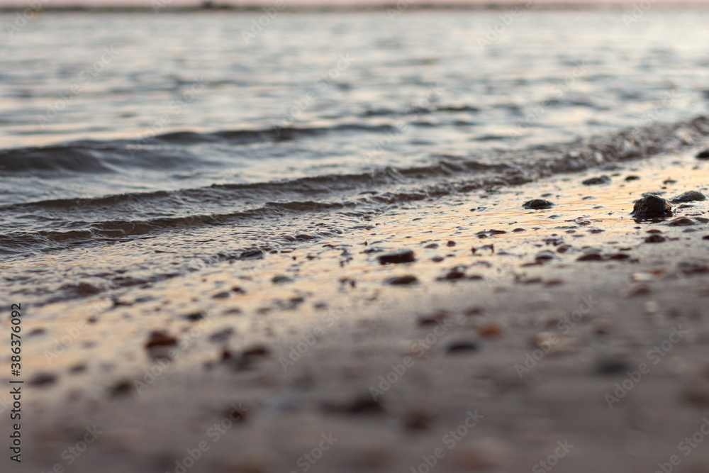 Calm on the beach Calm on the beach