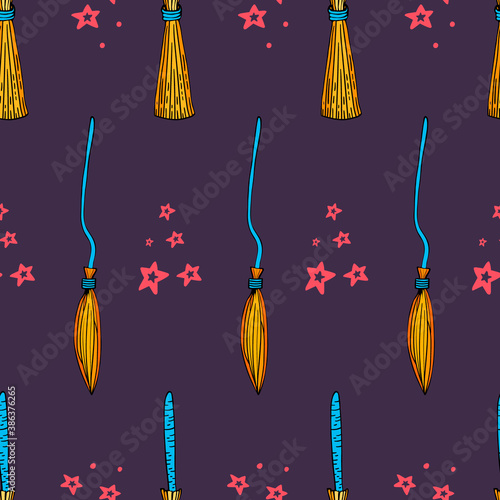 Halloween Witch Broom Pattern Easy-06