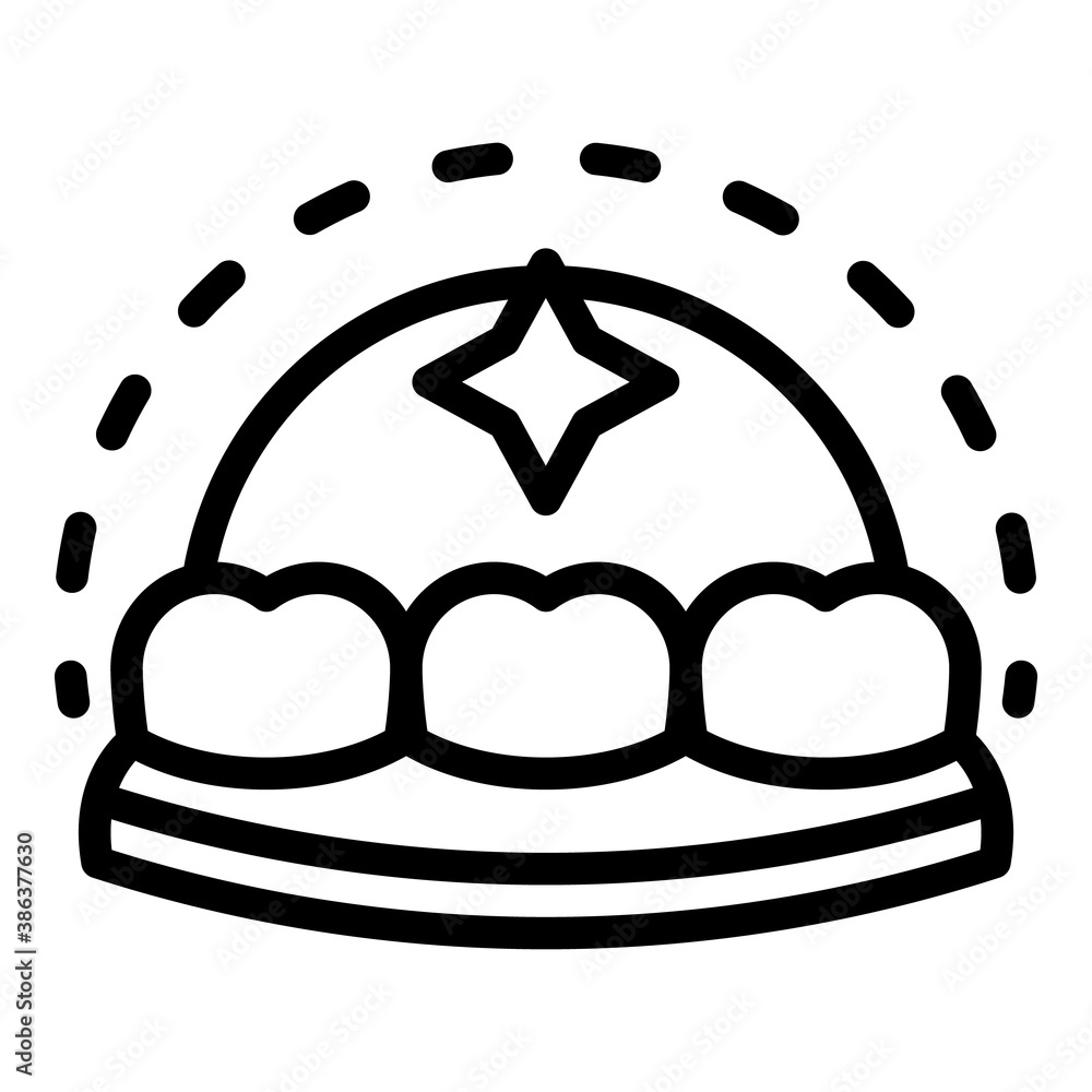 Clean teeth icon. Outline clean teeth vector icon for web design isolated on white background Clean teeth icon. Outline clean teeth vector icon for web design isolated on white background