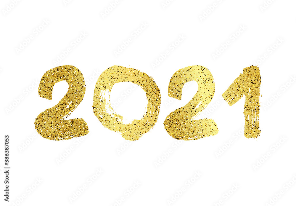 2021 gold glitter grunge lettering 2021 gold glitter grunge lettering