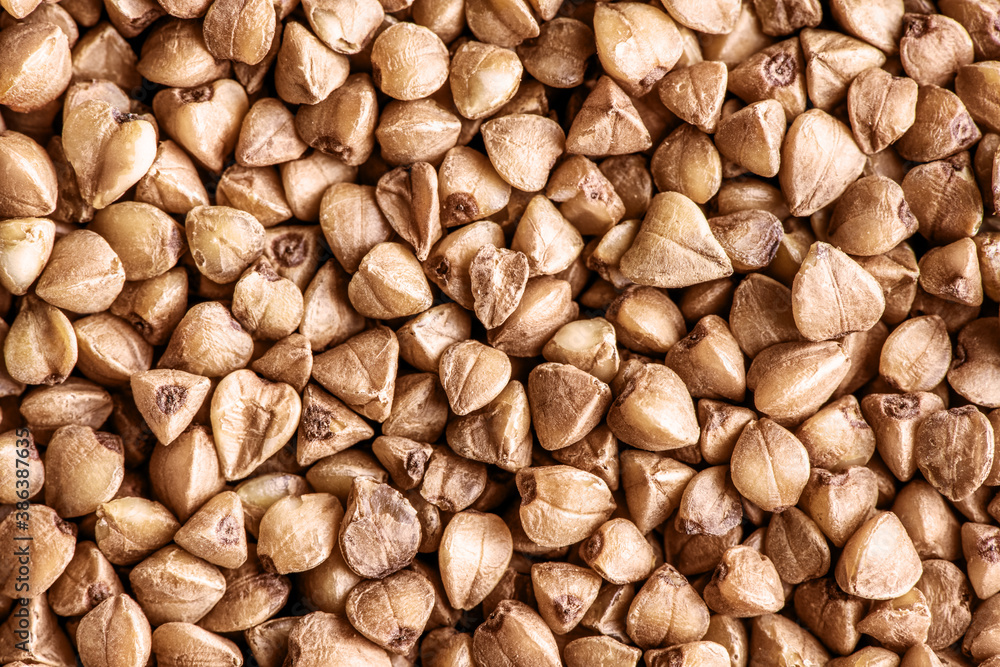 Macro Photo food buckwheat groats. Texture background Macro Photo food buckwheat groats. Texture background