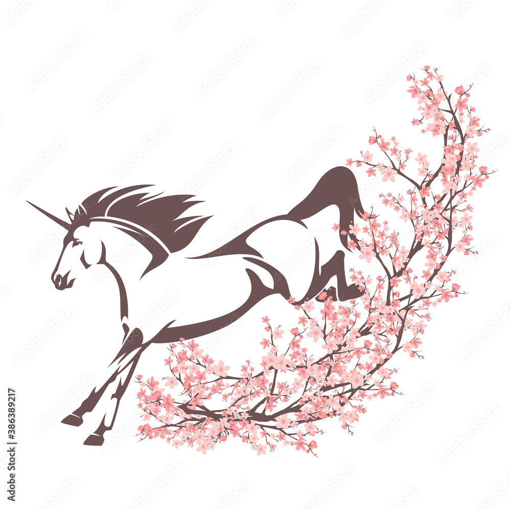 Unicorn top spring horse