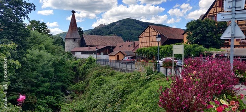 Situé au cœur du vignoble alsacien, Ribeauvillé fait partie des plus beaux villages de la région.