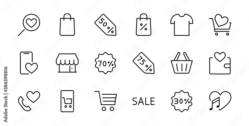 Cyber Monday Icon Set contains discount packages, promotions, shopping cart, big discounts, shopping cart and more. Editable stroke, vector icons Cyber Monday Icon Set contains discount packages, promotions, shopping cart, big discounts, shopping cart and more. Editable stroke, vector icons
