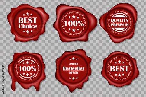 Wax seal collection. Set of premium quality Wax stamp, best price red wax seals set of realistic