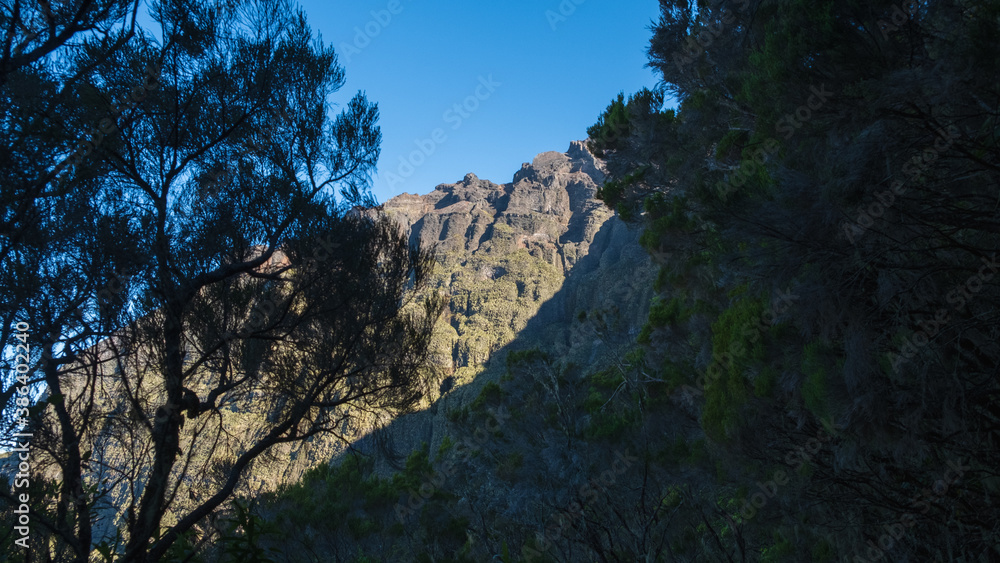 View on the mountains of Cilaos, Reunion Island View on the mountains of Cilaos, Reunion Island