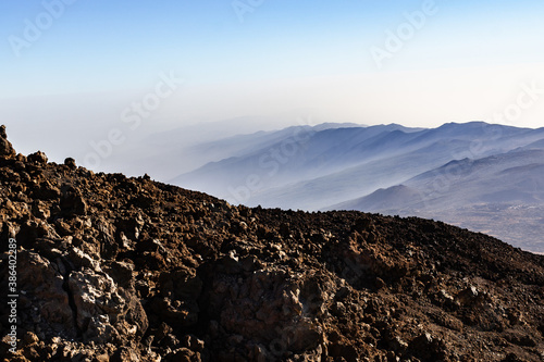 View from Pico de Teide, Tenerife