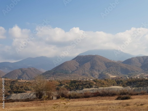 landscape in autumn