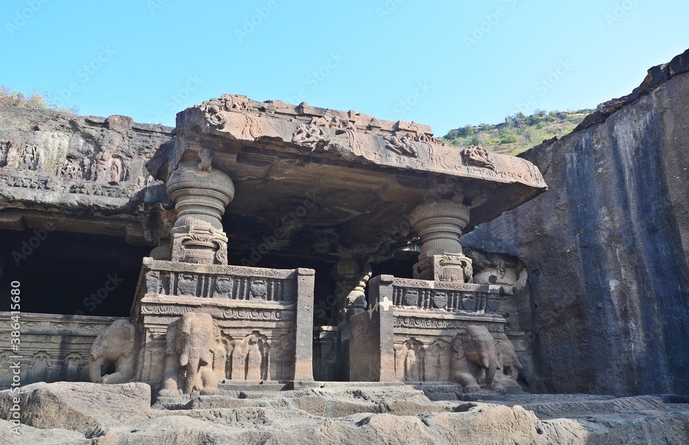 Ellora caves, UNESCO World Heritage site in Aurangabad