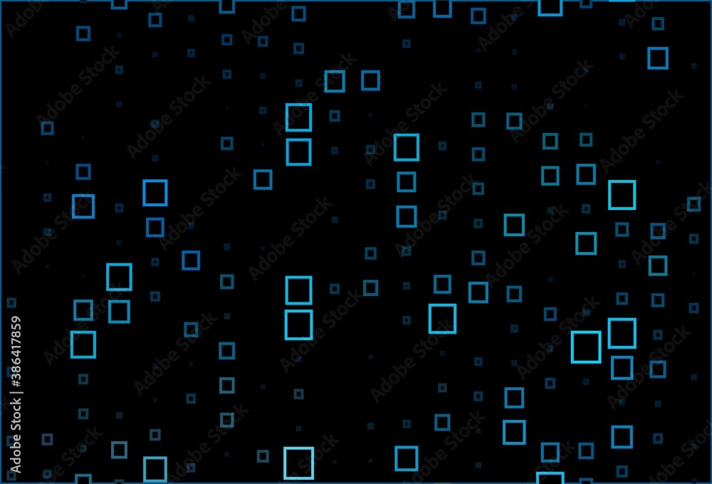 Dark BLUE vector background in polygonal style. Dark BLUE vector background in polygonal style.