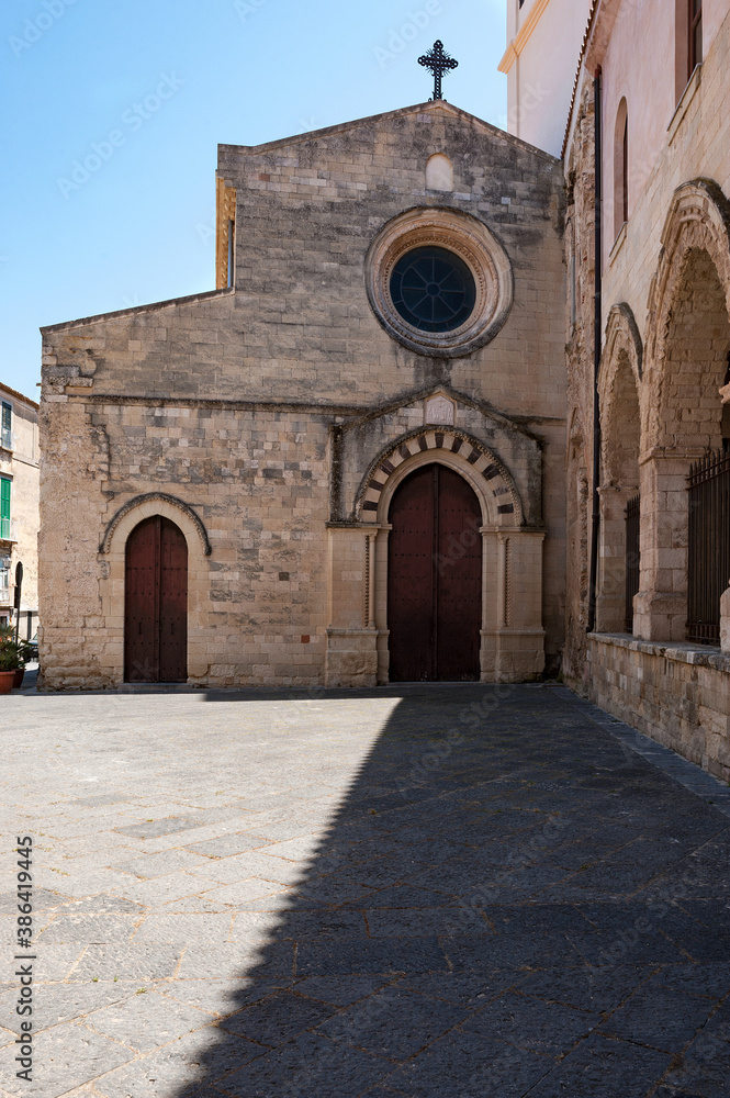 Cathedral Maria Santissima di Romania, Tropea, Vibo Valentia district, Tyrrhenian coast, Calabria, Italy, Europe